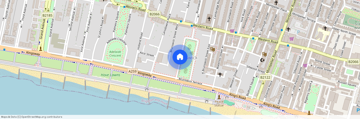 Brunswick Square, Hove And Brighton, BN3