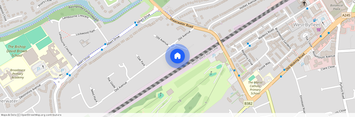 Old Avenue, West Byfleet, Surrey, KT14