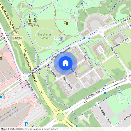 Columbia Place, Campbell Park