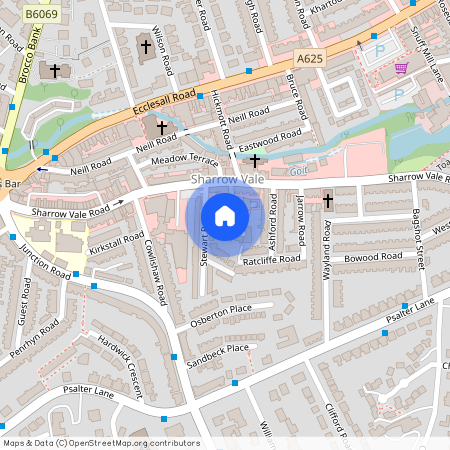 Gordon Road, Sharrow Vale, Sheffield, S11