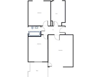 Moderne 3-Zimmer-Wohnung Tageslichtbad und XXL-Balkon - Foto 1