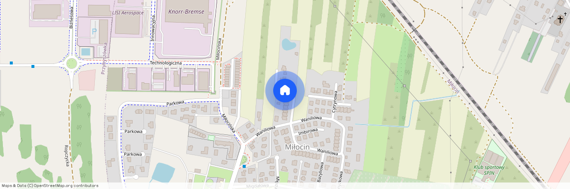 ul. Cynamonowa, Miłocin, Rzeszów, podkarpackie