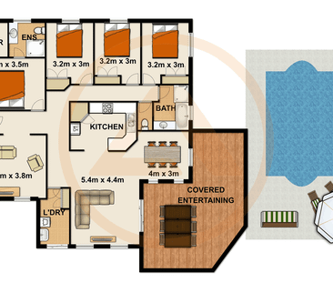 Spacious Family Home With A Pool! - Photo 4