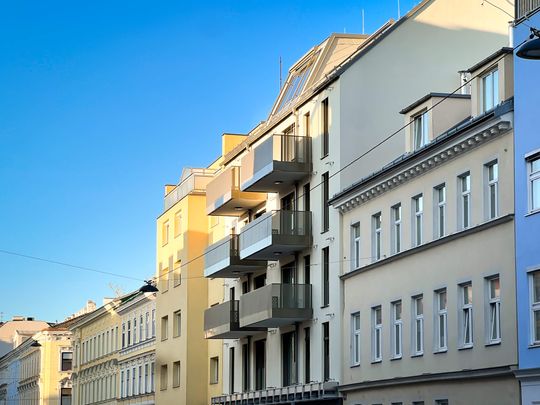 Online-Terminbuchung: Hochwertige 2-Zimmer-Nebauwohnung im 1. OG | Gemeinschaftsgarten | Nähe U3 & Wilhelminenberg - Photo 1