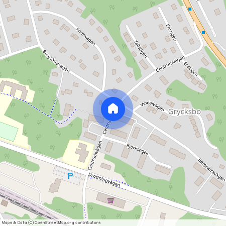 Centrumvägen, Grycksbo