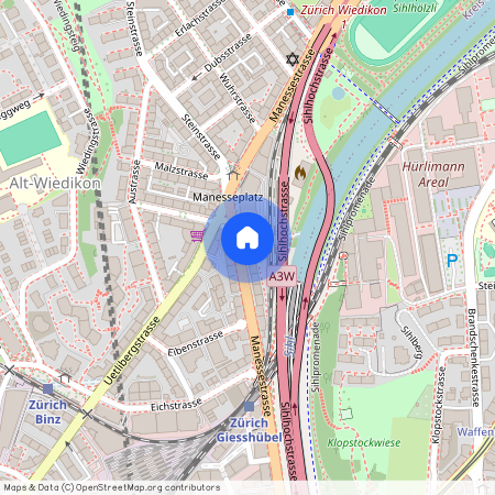 8045, Zürich, Manessestrasse, 97