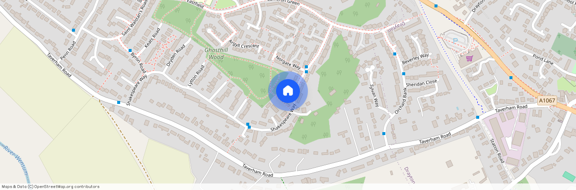 Shakespeare Way, Taverham, Norwich