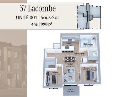 Nouveau projet ! 37-39 boul Lacombe, Repentigny - 4 ½ – 945 pi2 à 1... - Photo 2