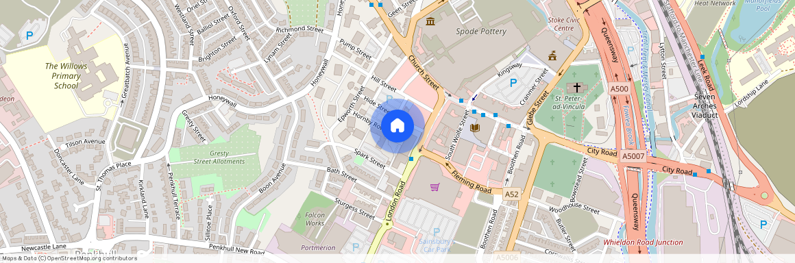 Classic Ensuite, London House, Stoke-on-Trent ST4