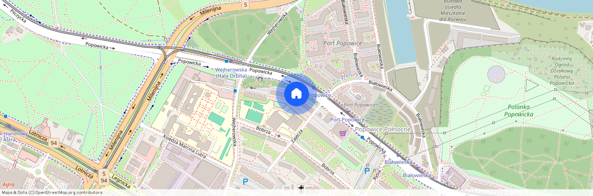 ul. Popowicka, Popowice Północne, Fabryczna, Wrocław, dolnośląskie