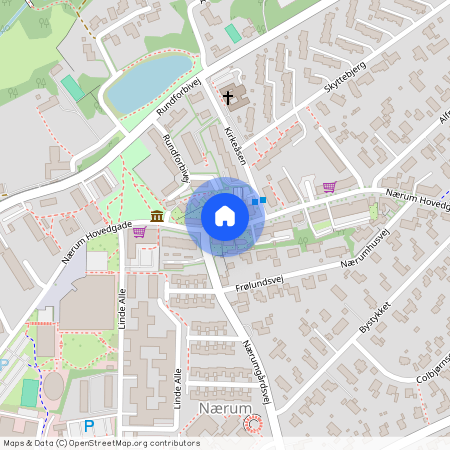 Nærum Hovedgade, Nærum, Copenhagen