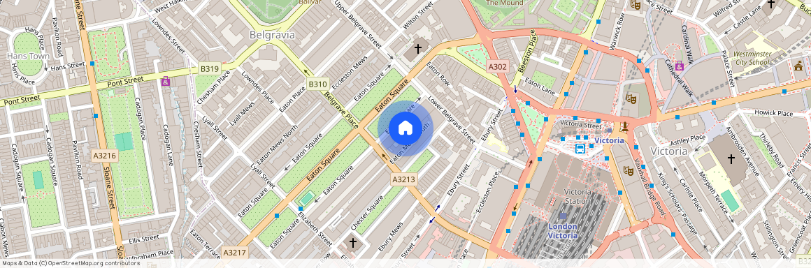 Eaton Square, Belgravia, London, SW1W