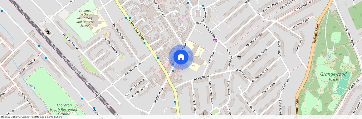 Beulah Road, Thornton Heath, Surrey, CR7