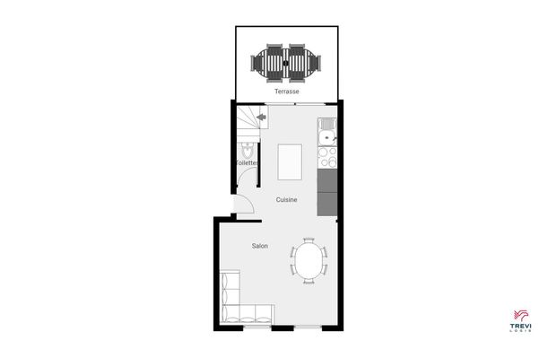 Apartment - 2 bedrooms - Photo 1