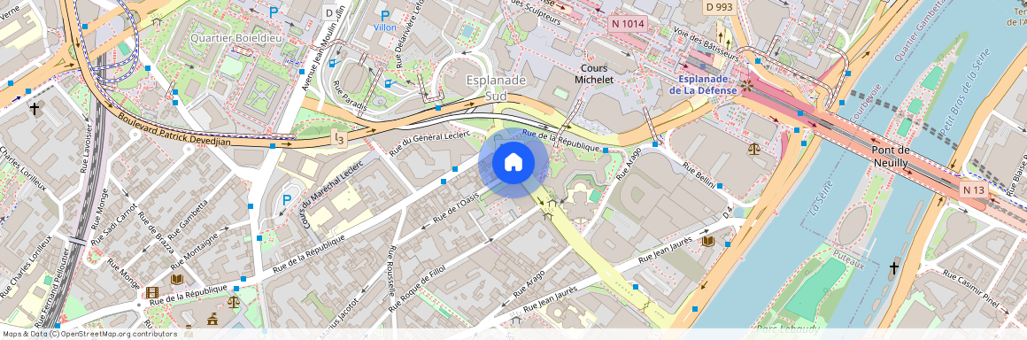 Rue de l'Oasis entre Rue Paul Lafargue et Rue Roussselle 92800 Paris