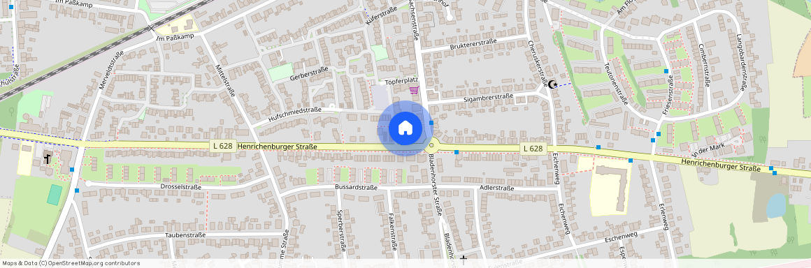 Sachsenstrasse 176, 45665 Recklinghausen-Suderwich