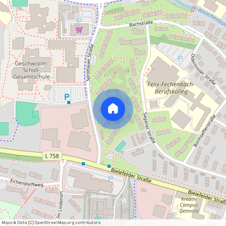 Sprottauer Straße 34, 32756, Detmold