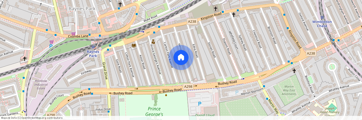 Vernon Avenue, Raynes Park SW20