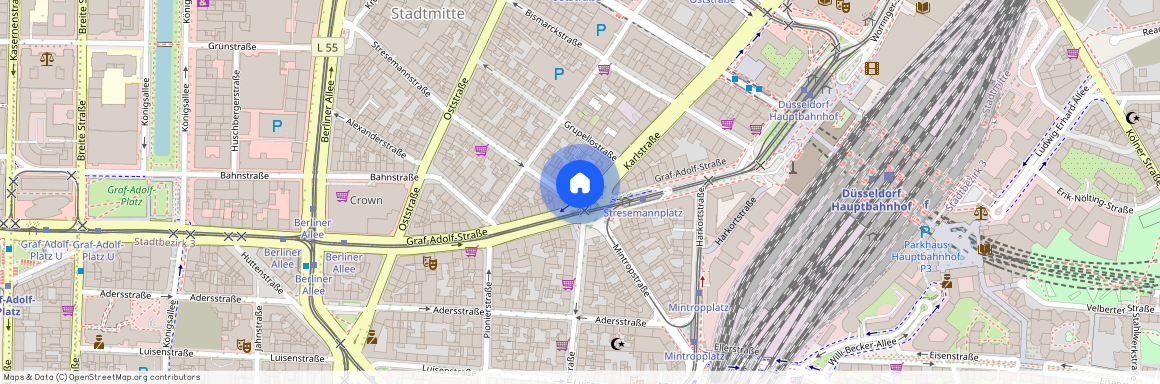 40210, Düsseldorf  Stadtmitte City