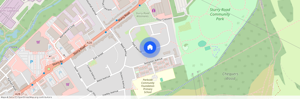 CanterburyField Avenue, CT1 1TS, Canterbury