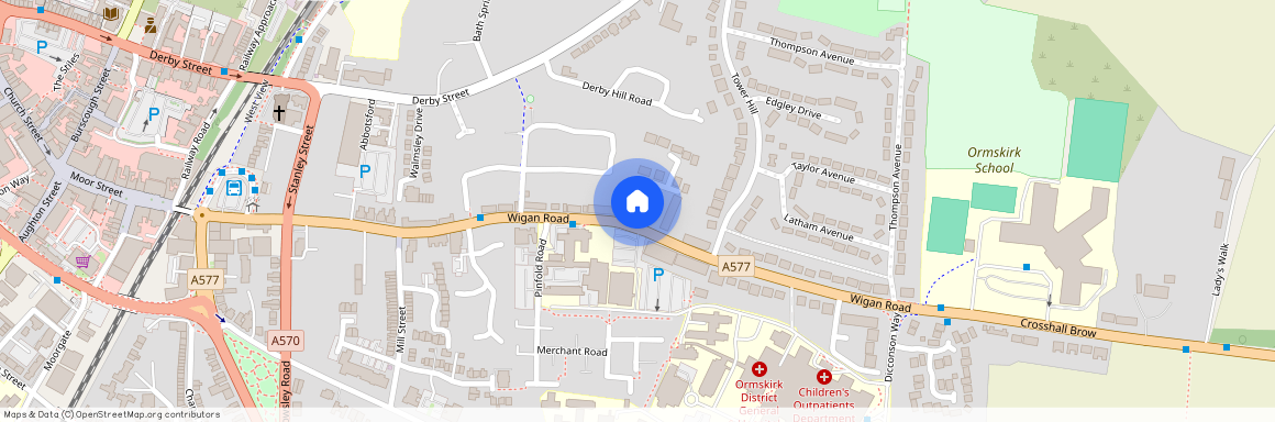 Wigan Road, Ormskirk, Lancashire, L39 2AS