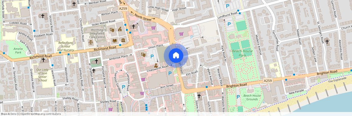 Parkside, High Street, Worthing, West Sussex, BN11