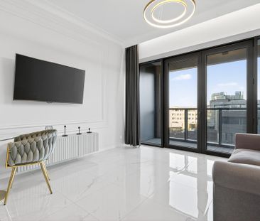 Stylowa kawalerka z balkonem w Hanza Tower! - Zdjęcie 5