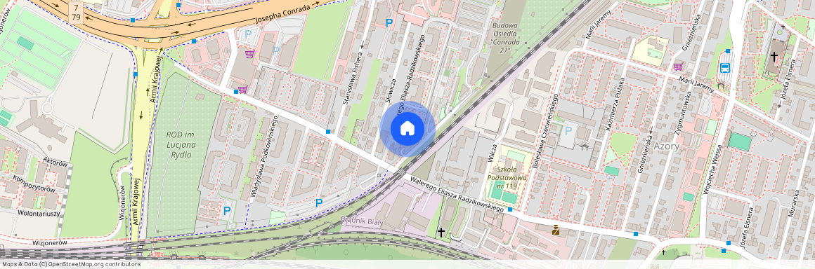 ul. Słowicza, Azory, Prądnik Biały, Kraków, małopolskie