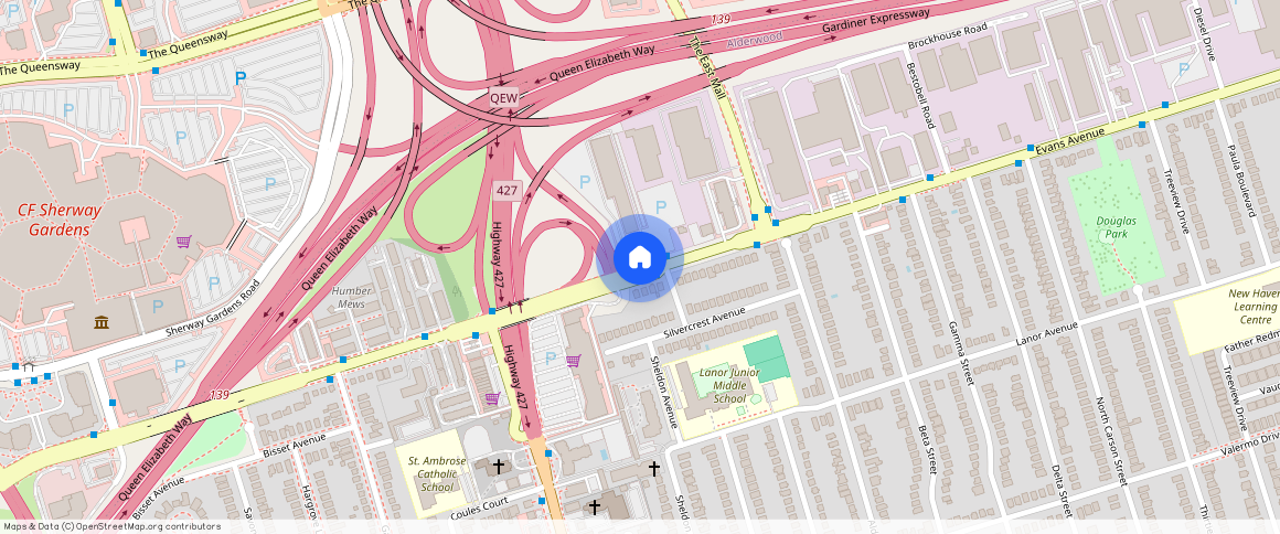 Etobicoke, Etobicoke, Toronto, M8W 2W6