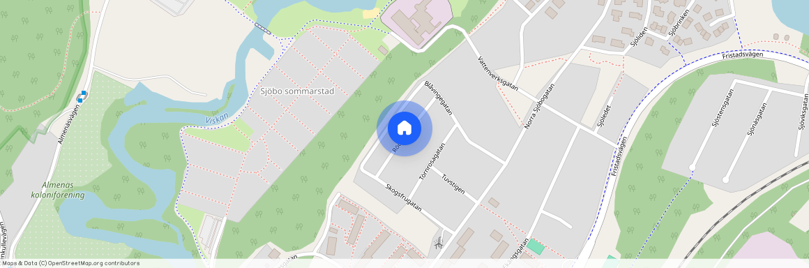 Rödluvegatan, Borås