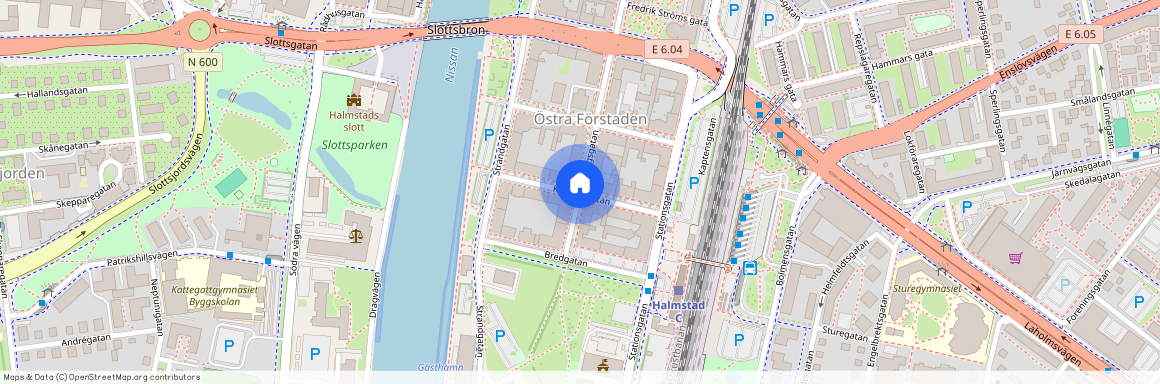 Kaptensgatan, Halmstad