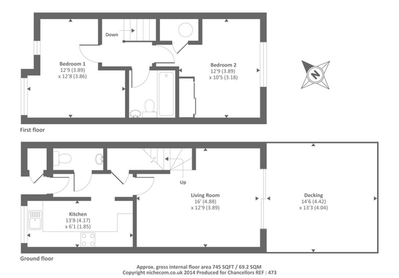 2 Bed, House - Photo 1