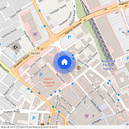North Parade, City Centre, Bradford, BD1