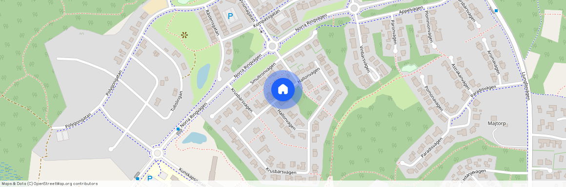 Hallonvägen, Älmhult