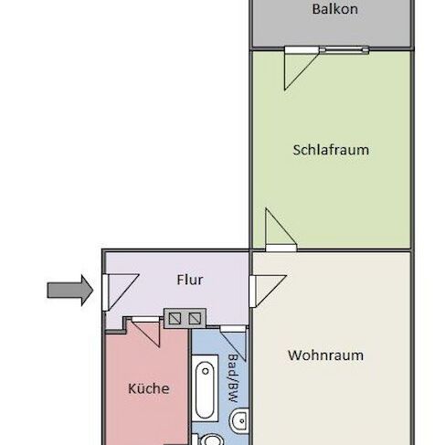 Hintere Gellertstraße 36, 08525 Plauen - Photo 2