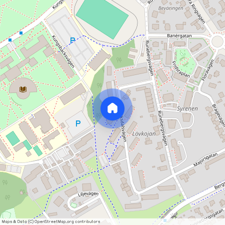 Fredriksdalsvägen 6 A, Villastaden