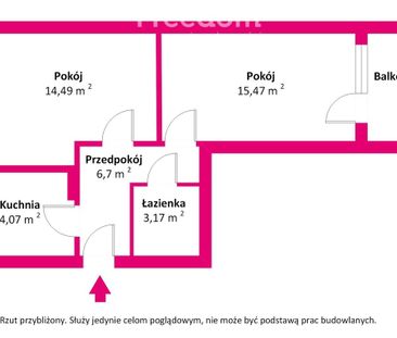 Mieszkanie 43,9 m², Gliwice, Cyraneczki - Zdjęcie 6