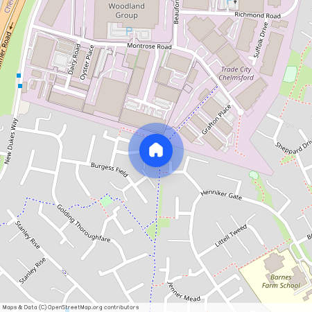 Burton Place, Chelmsford, Essex