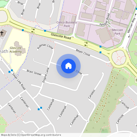 Stephenson Close, Glascote, B77