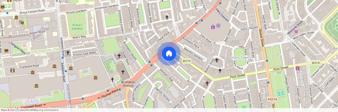 Hereford House, 11 Ovington Gardens, Knightsbridge, London