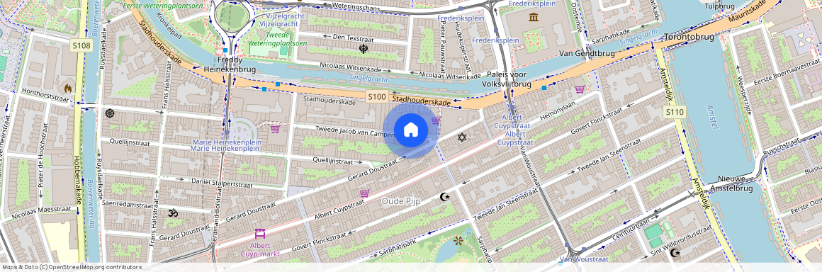 Oude Pijp, 1073 XS, Tweede Jacob van Campenstraat, Amsterdam