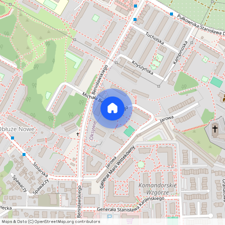 Obłuże, ul. Benisławskiego, Gdynia