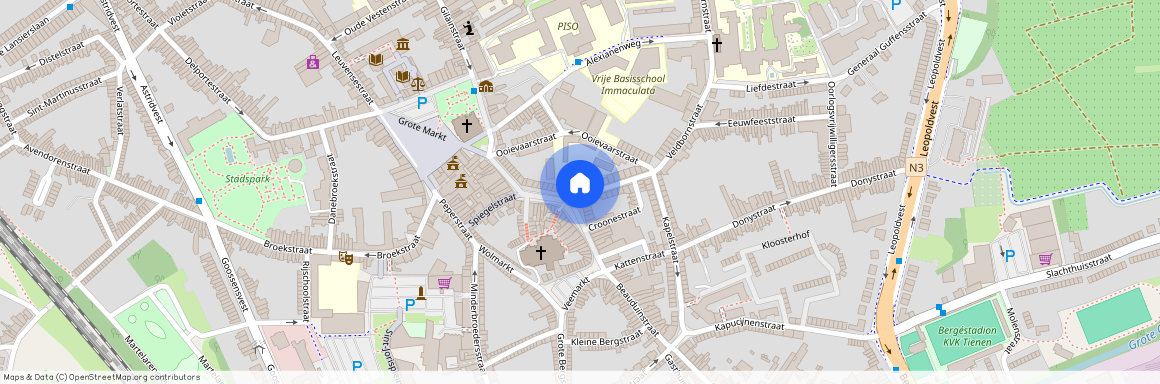 O.L.V. Broedersstraat, 22, 2, 3300, Tienen