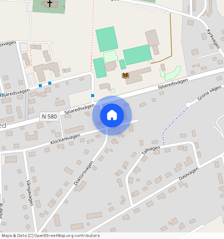 Klockarevägen **, Knäred