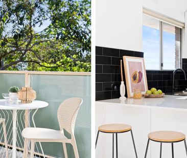 Stylish top-floor apartment with lock-up garage and two balconies - Photo 2