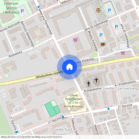 im. Władysława Jagiełły, Ostróda, ostródzki, warmińsko-mazurskie