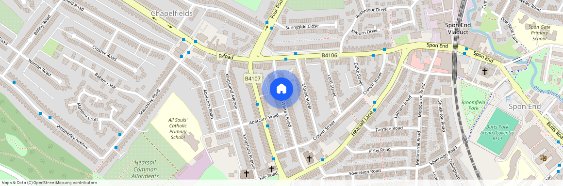 Sir Thomas Whites Road, Coventry, CV5 8DN, Chapelfields