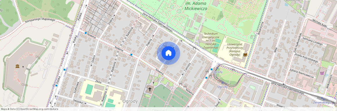 ul. Szczęsna, Ogrody, Jeżyce, Poznań, wielkopolskie