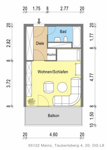 Großzügiger Wohnraum zum Wohlfühlen: Charmante 1-Zimmer-Wohnung - Foto 3