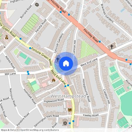 Inglewood Mansions, West End Lane, West Hampstead